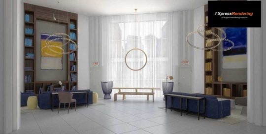 3d interior rendering