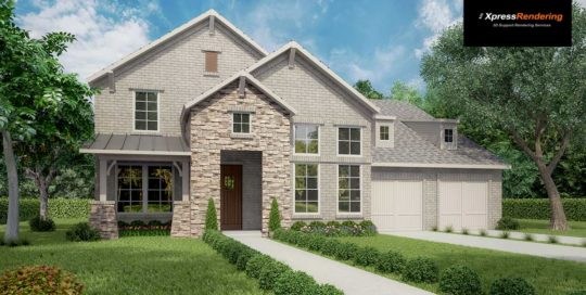 3d exterior rendering