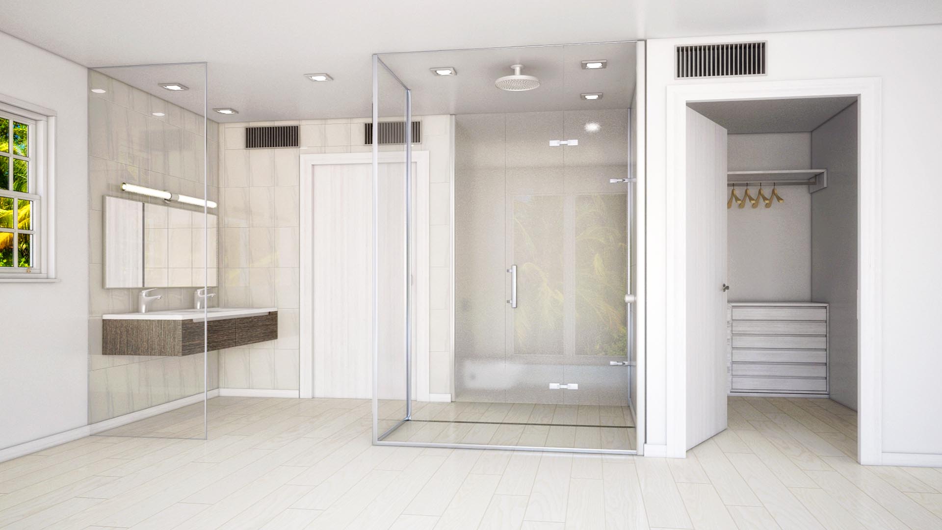 3D Render Interior Mastbath