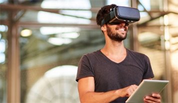 otrosserv Person using vr glasses