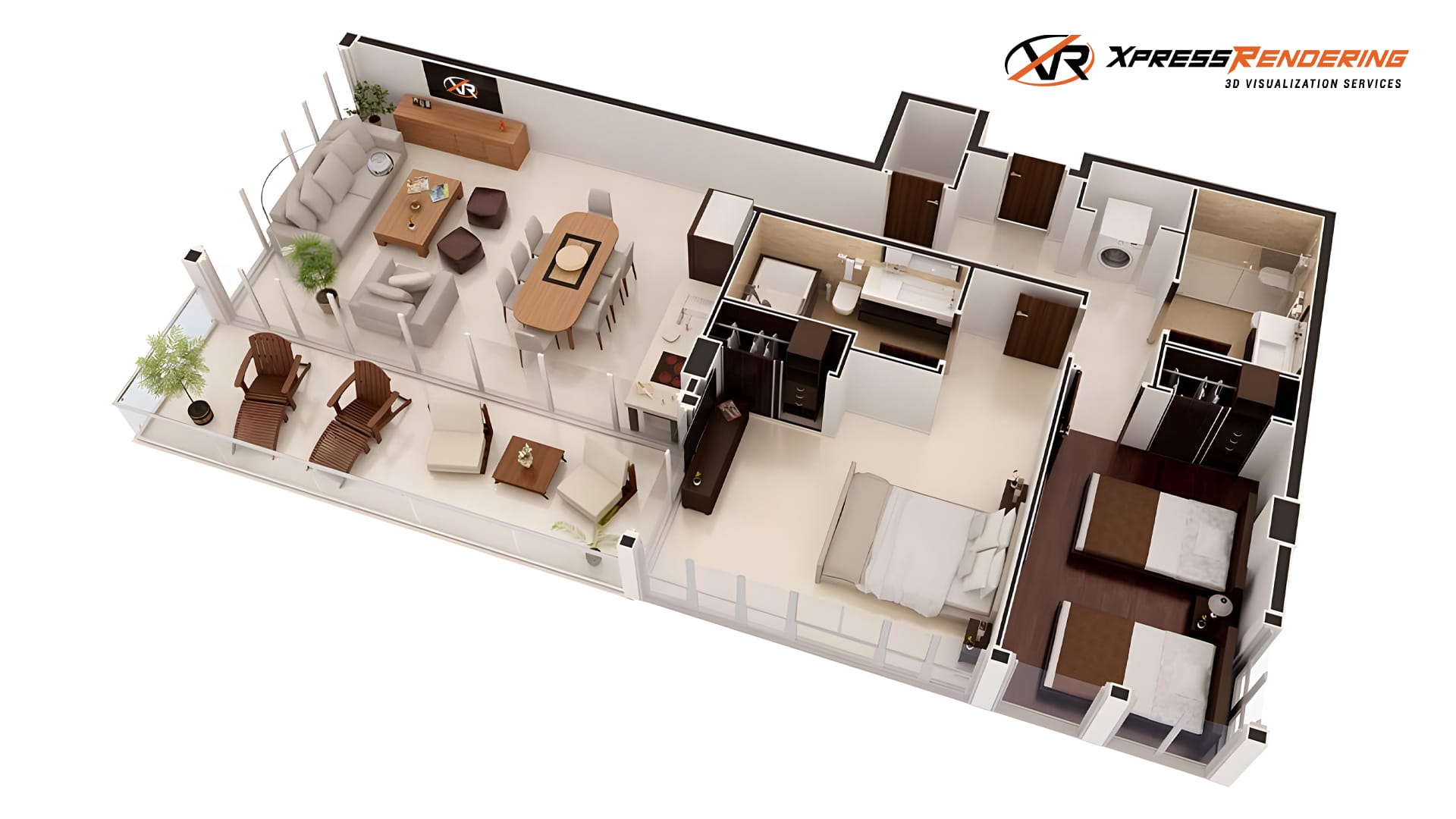 How 3D renderings are revolutionizing real estate marketing with detailed floor plans