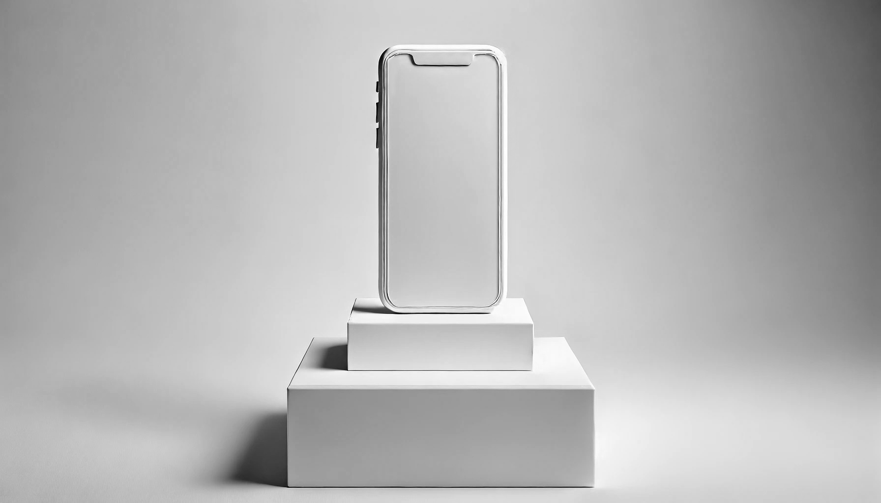 3D object modeling of a smartphone to create a 3D product rendering for eCommerce.