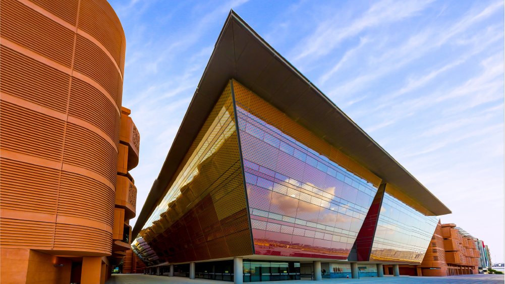 Masdar city iconic building