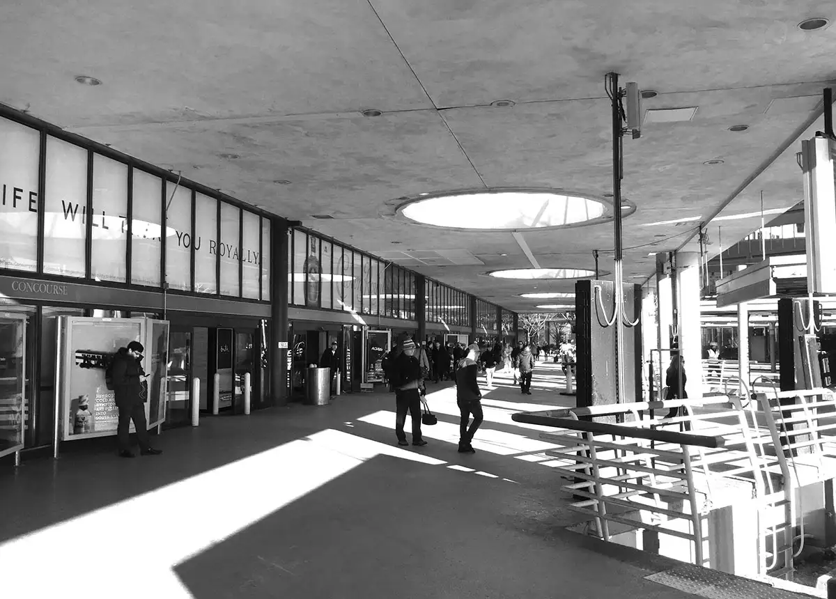 Boston South Station in the past