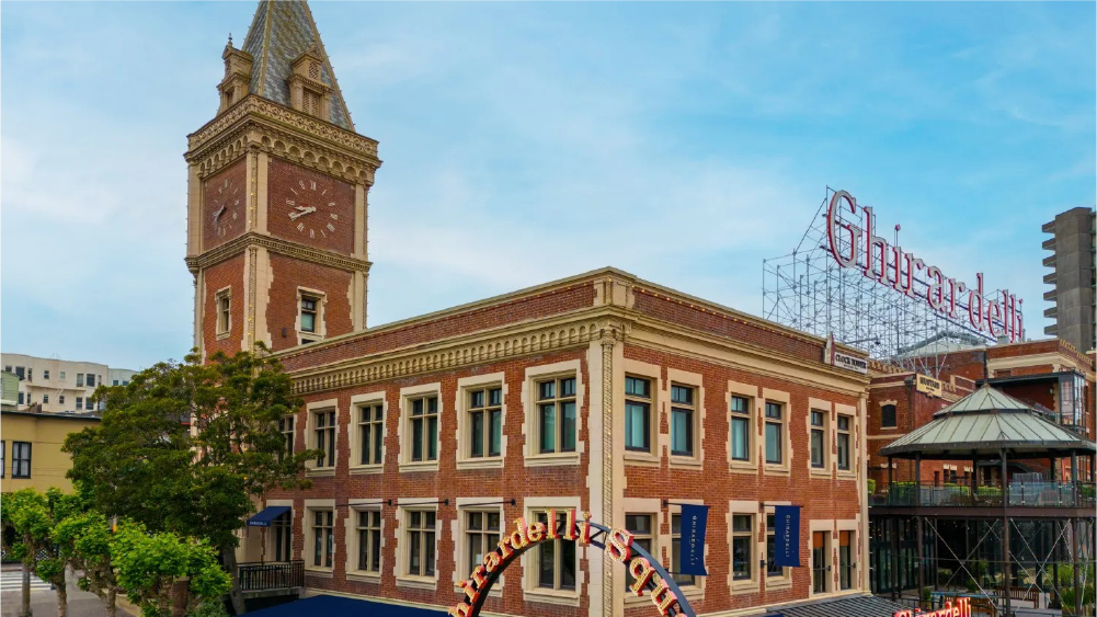 Ghirardelli Square in San Francisco - Adaptive reuse example