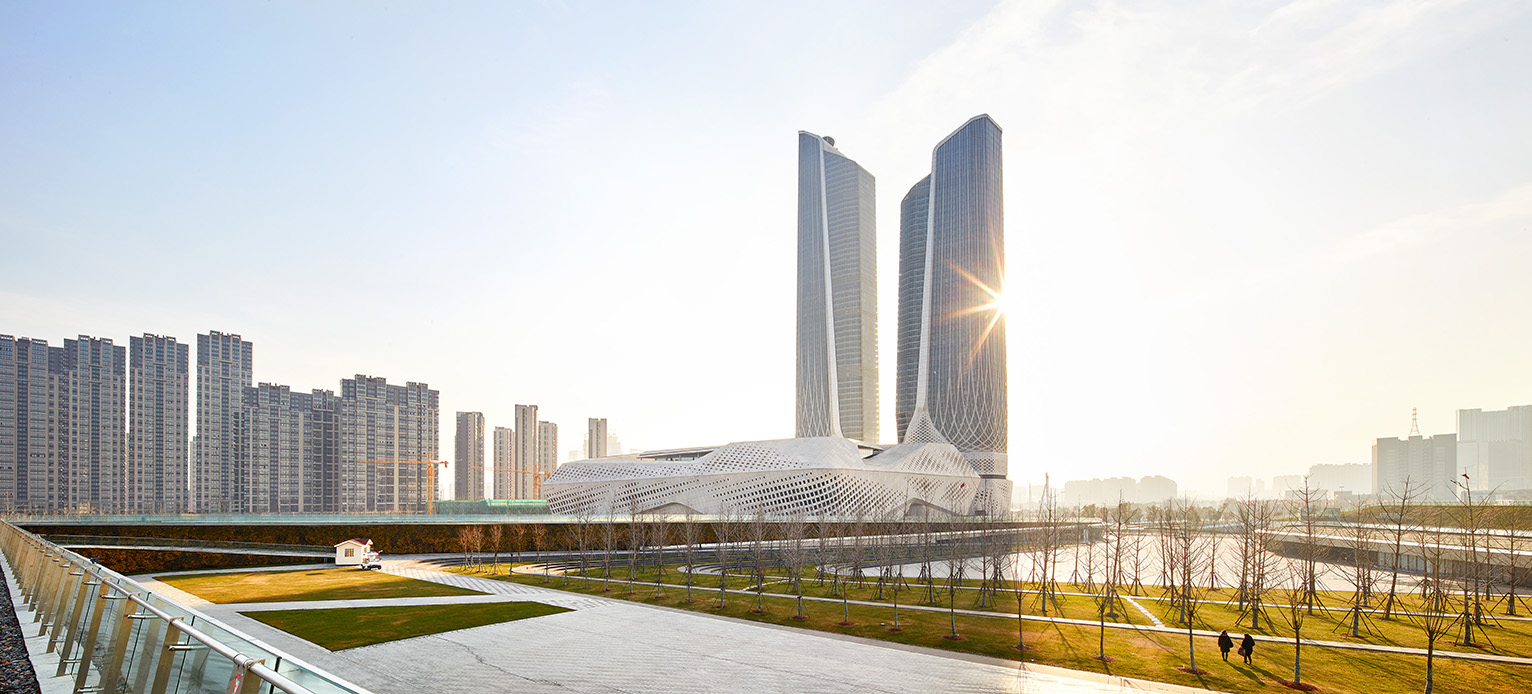 Nanjing Youth Cultural Centre, China BIM Modeling