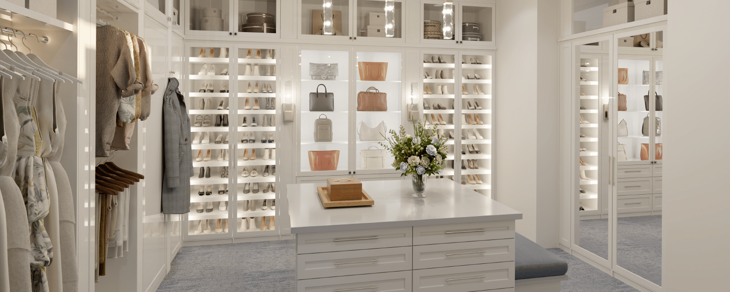 3D Interior Design for Home Renovations - Modern Closet Design