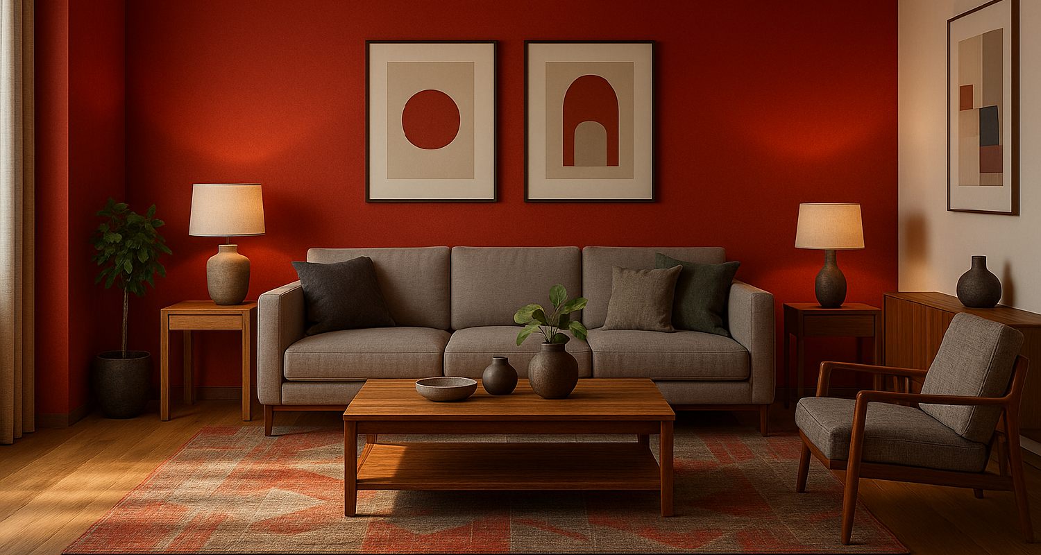 Color Psychology in Architecture - RED