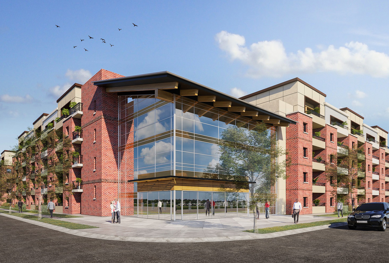 institutional1C Exterior Rendering Services