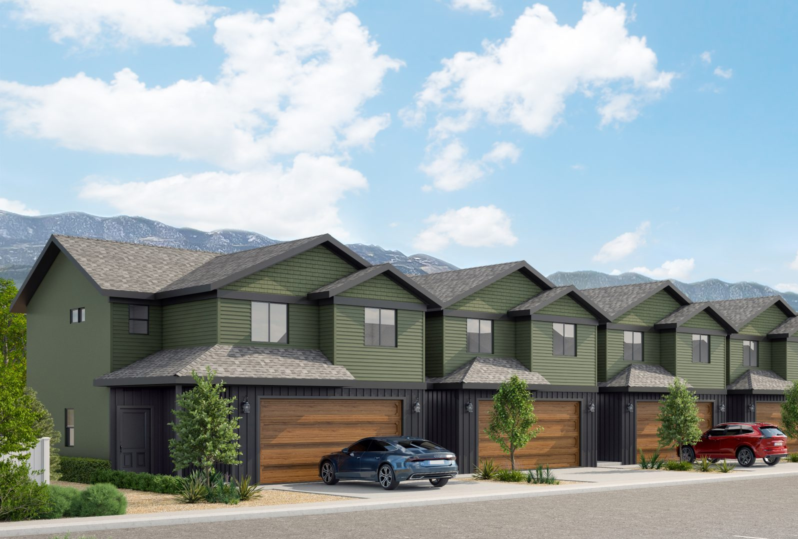 townh2C Exterior Rendering Services