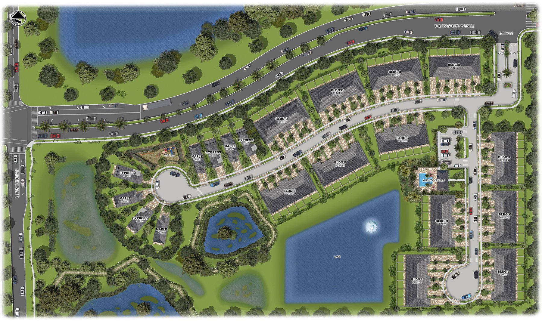 Site Plan – Top View 180