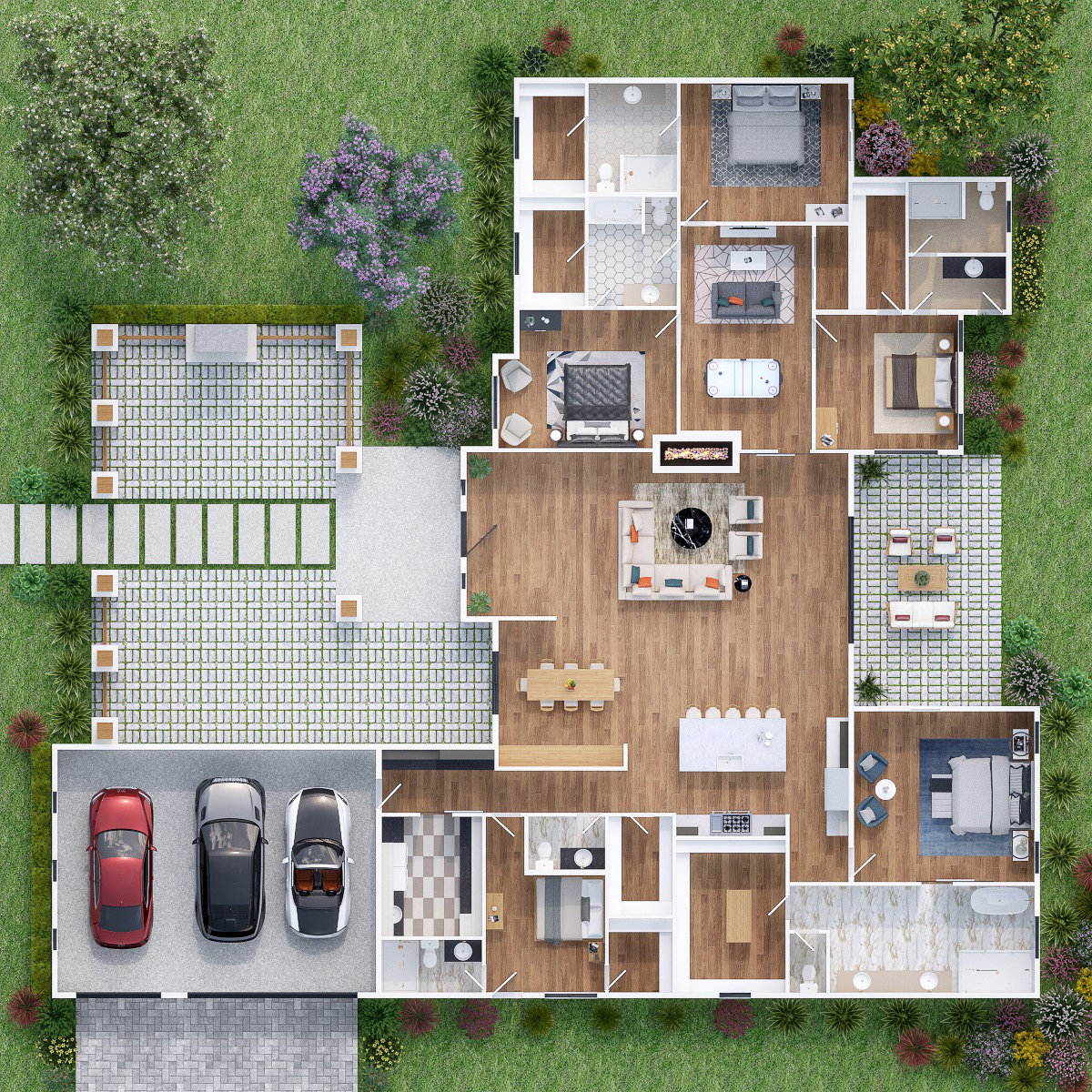 Case Study 2D & 3D Floor Plan Services.