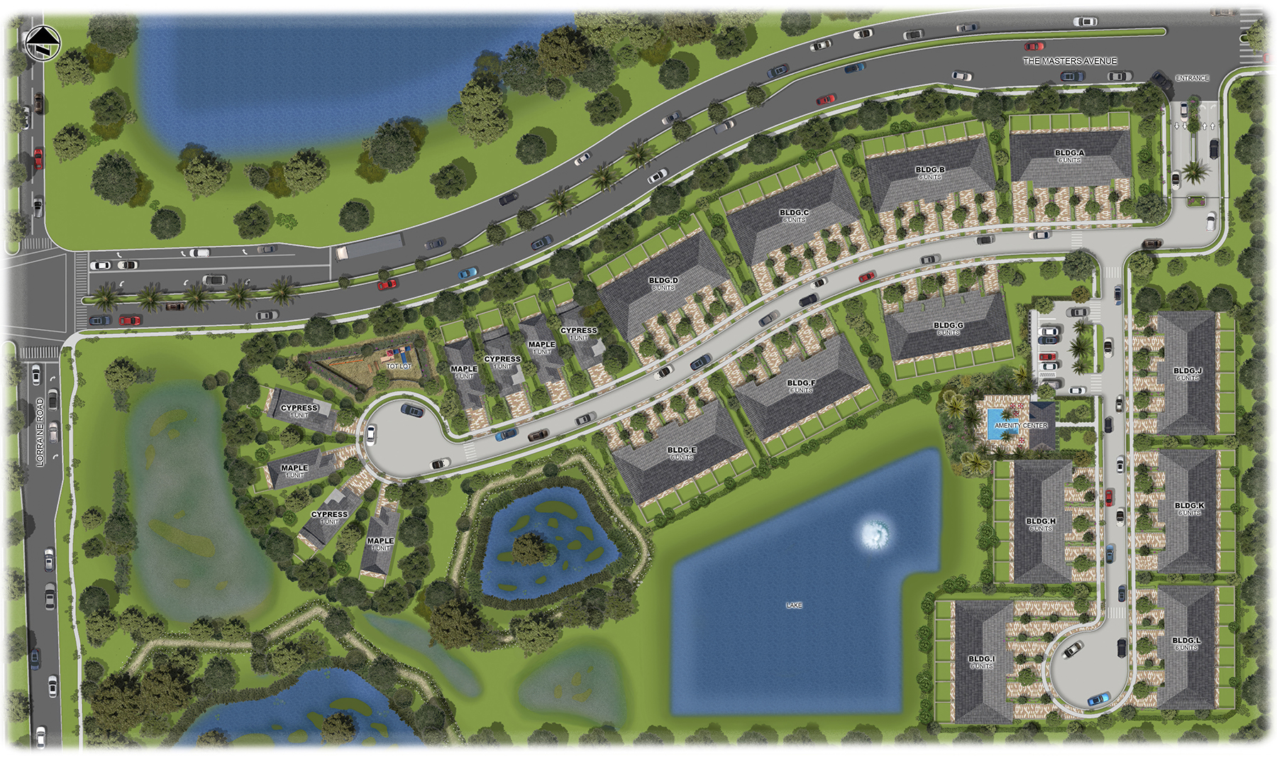 Site Plan – Top View 180