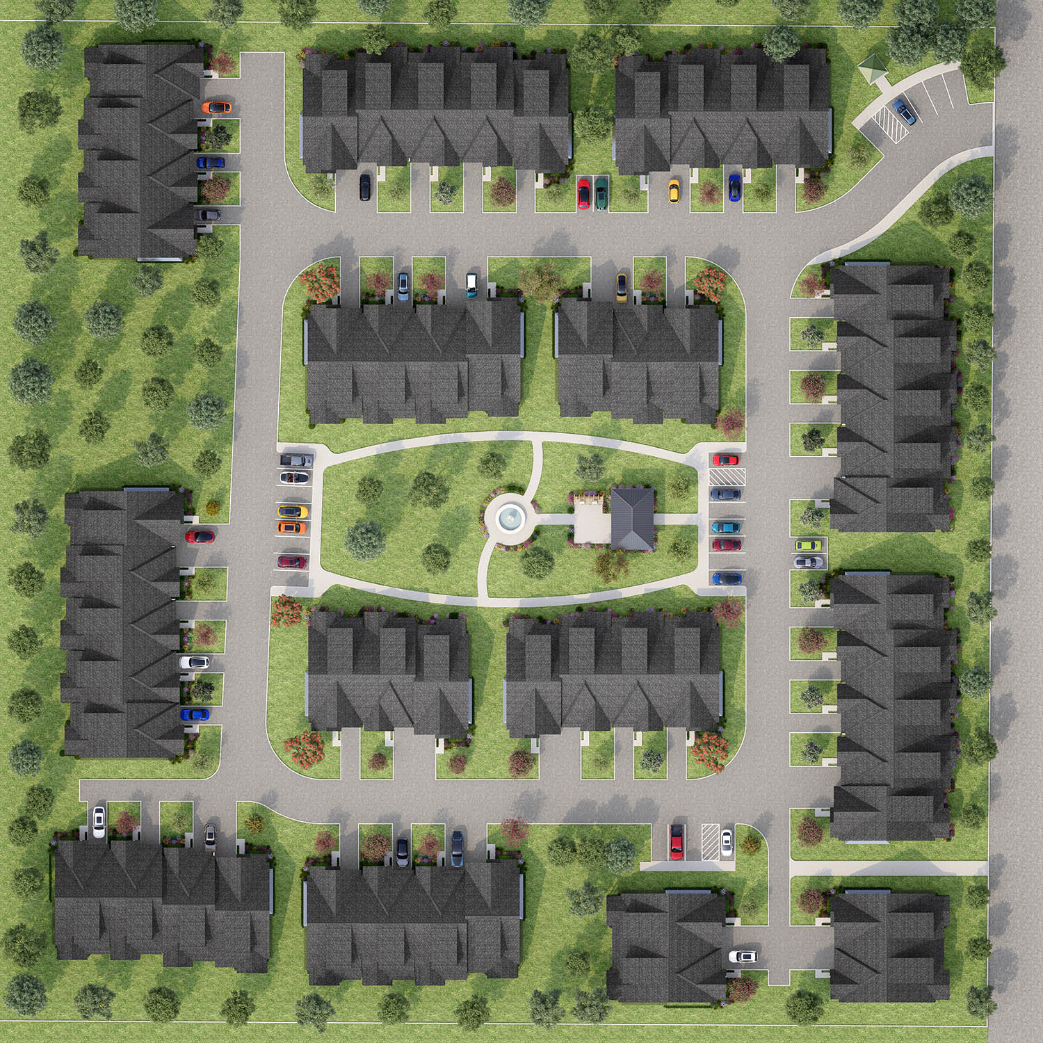 Site view top view 21