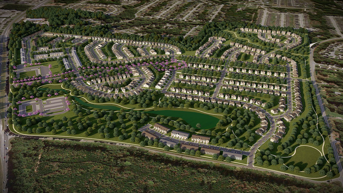 site plan aerial 103