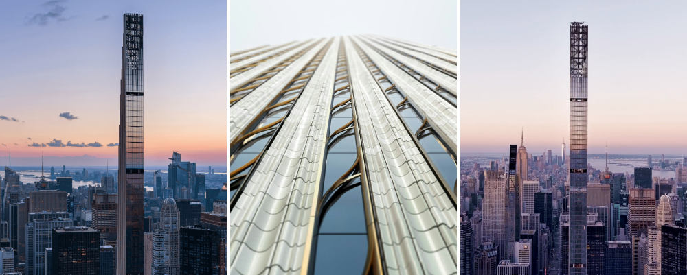 111 West 57th Street close up