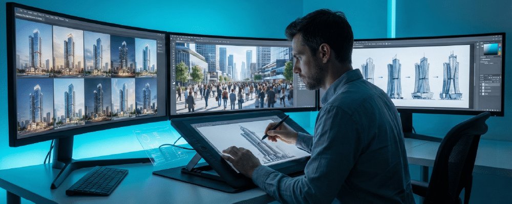 Top 5 Architectural Visualization Trends - AI-Assisted Workflows