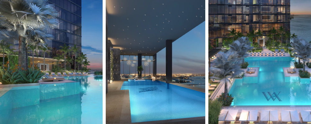 Waldorf Astoria Miami Architecture Insights: Pools