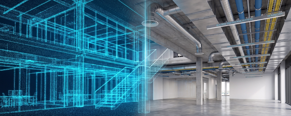 Scan to BIM: Point cloud transitioning into a coordinated 3D BIM model